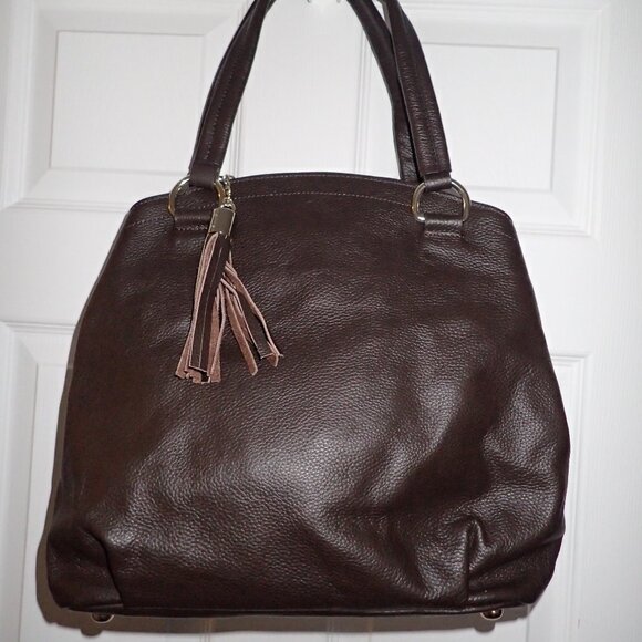 Danier Genuine Leather Handbag-with Shoulder Strap incl. - Picture 2 of 11